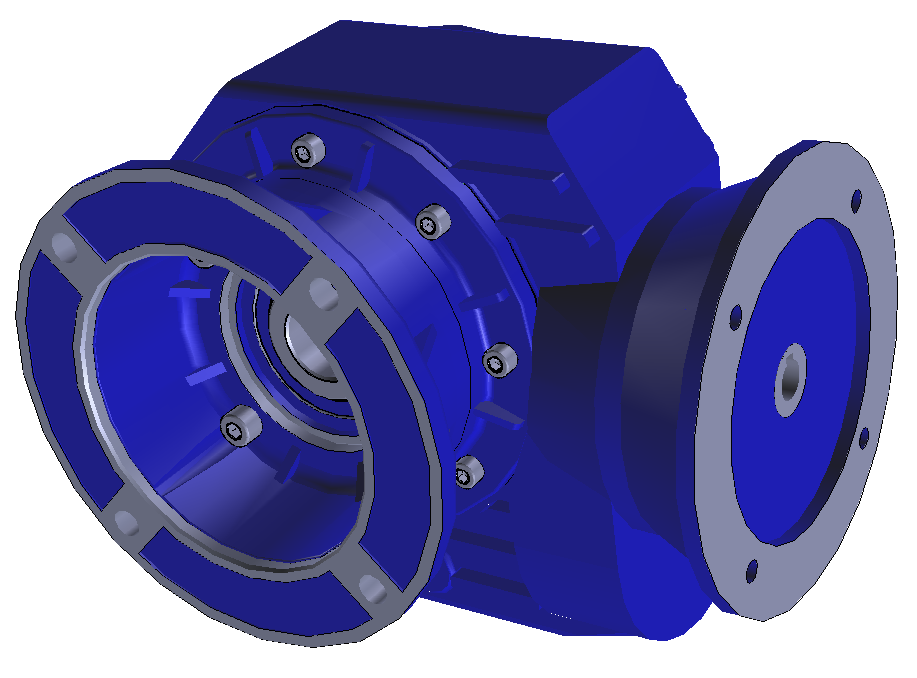 STM Worm Gearbox CR series (2122612731 )  Size: 85, Mounting: Flange F, Position: M1 Ratio: 286.4, Input Configuration: PAM 80 B5