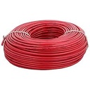 [6mm_Red_RR_500meter] 1x6sq mm DC Cable:Red/ Red, Test Voltage Test Voltage 1.5Kva,Double Insulated, Temperature Range -25°C To +120°C [6mm_Red_RR_500meter]
