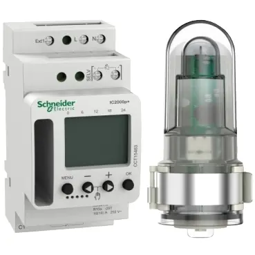[CCT15483] Schneider Acti9 IC2000p+ (2 - 2000 lux) programmable twilight switch [CCT15483]