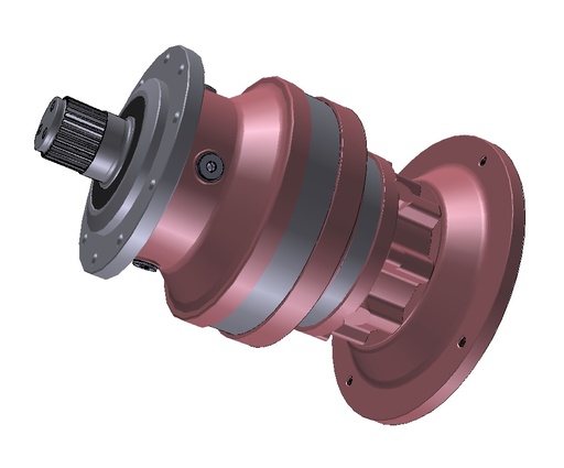 [EX_20_3_PN1_77.48_IEC_100B5_OUTOIL_TypEX_M1_N] STM SPA(Italy) 2230038721 Planetary Gearbox, EX 203 PN1 , Ratio: 77.48, input PAM 100B5